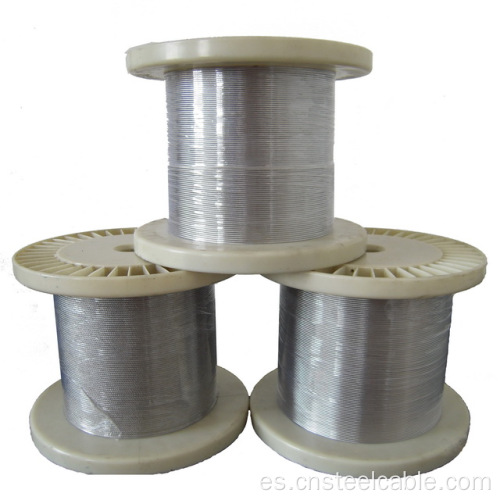 Cuerda de alambre de acero galvanizado de 7x7 DIA.1.5MM